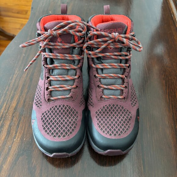 Vasque Breeze LT NTX Maroon/Purple Hiking Boots - Size 6.5 - Picture 6 of 7
